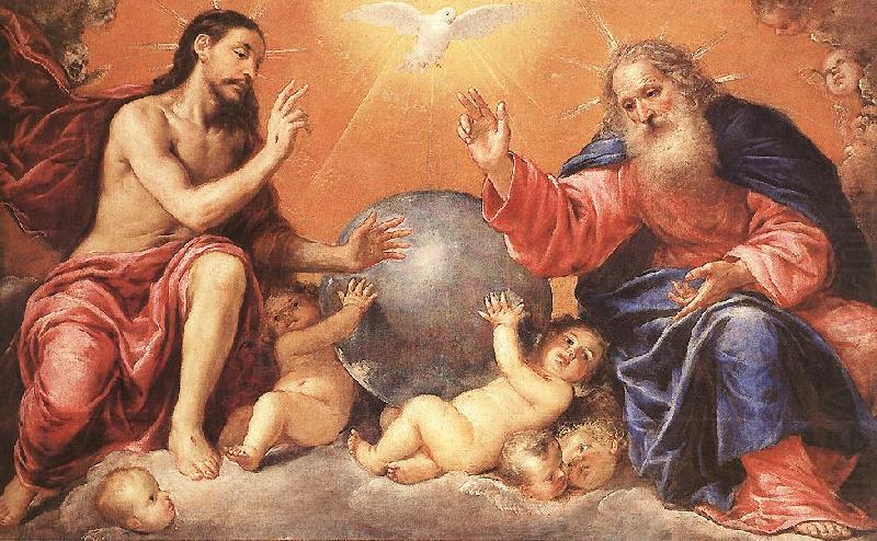 PEREDA, Antonio de The Holy Trinity china oil painting image